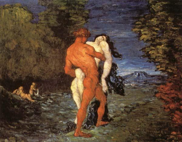 Paul Cezanne L'Enlevement Spain oil painting art